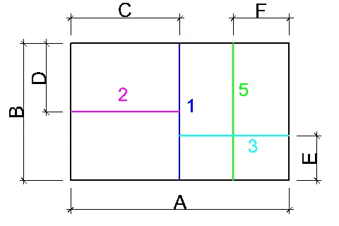 Стены 1,2,3,5