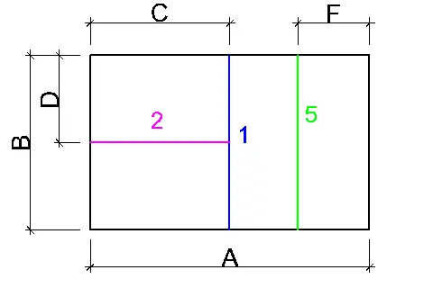 Стены 1,2,5
